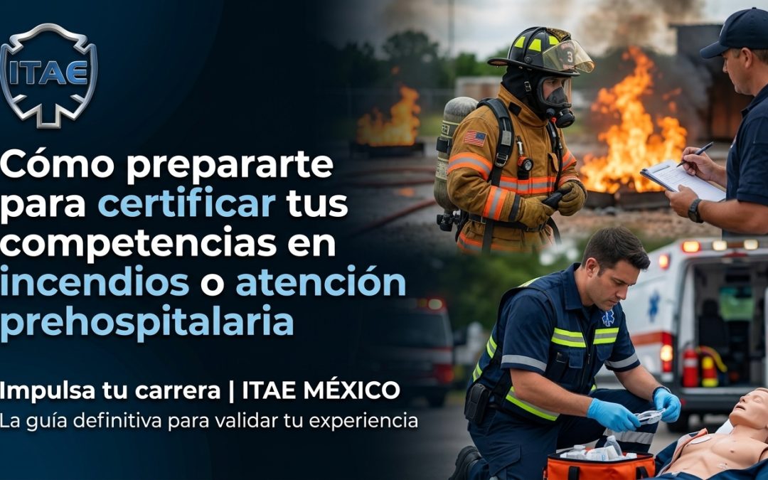Cómo prepararte para la certificación de tus competencias en servicios de emergencias