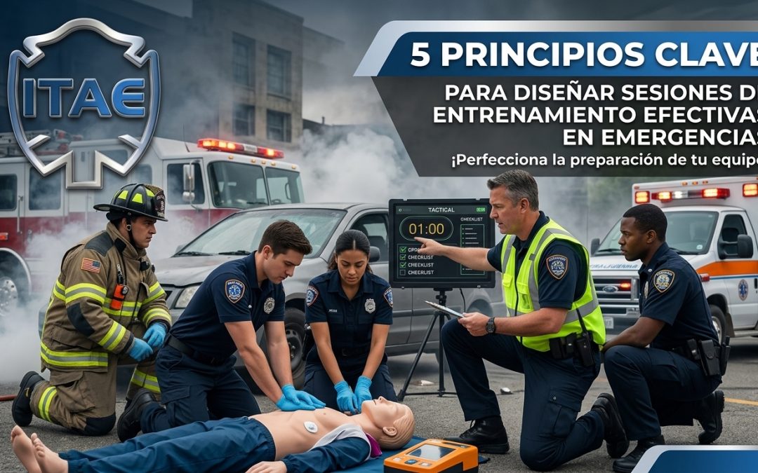 5 Principios clave para diseñar sesiones de entrenamiento efectivas en emergencias