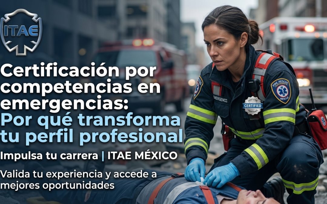 Certificación por competencias en emergencias: Por qué transforma tu perfil profesional